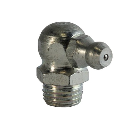 Heritage Industrial Grease Fitting, 3/8"-24UNF 90D CS Z3 H1708Z3